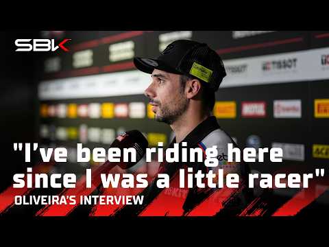 FULL INTERVIEW🎙️: Oliveira talks feelings ahead of his home round ✨ | 2026 #EstorilWorldSBK 🇵🇹