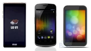 Galaxy Nexus, HTC Ville, LG U1: Ice Cream Sandwich