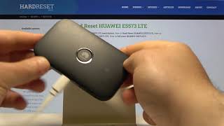 How to Power On and Off Huawei E5573 - How to Start Using a HUAWEI LTE SIM Card Modem - AI Life app