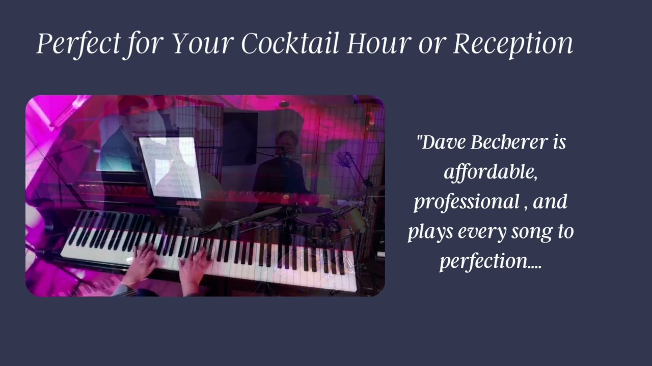 Promotional video thumbnail 4 for St. Louis Pianist Dave Becherer