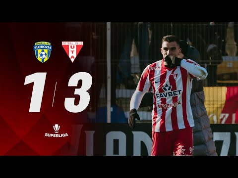 SLOBOZIA vs UTA 1 - 3 | REZUMAT