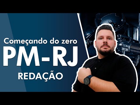 Começando do Zero PMERJ 2022 - Redação - AlfaCon