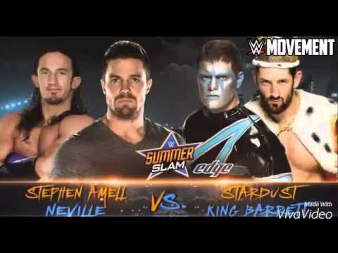 WWE SummerSlam 2015 match card