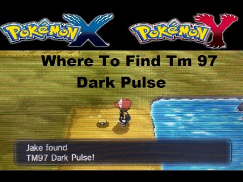 Where To Find TM 97 Dark Pulse On Pokemon X and Y