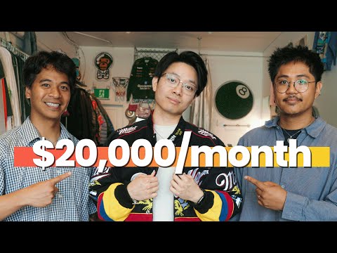 How They Make $20,000 per Month Selling Old Clothes | Fish Market Studio