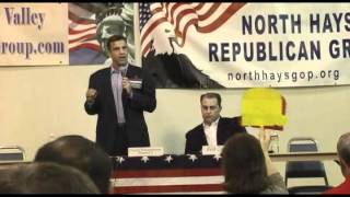 preview picture of video 'Sam Brannon and Will Conley Debate at Wimberley Community Center'