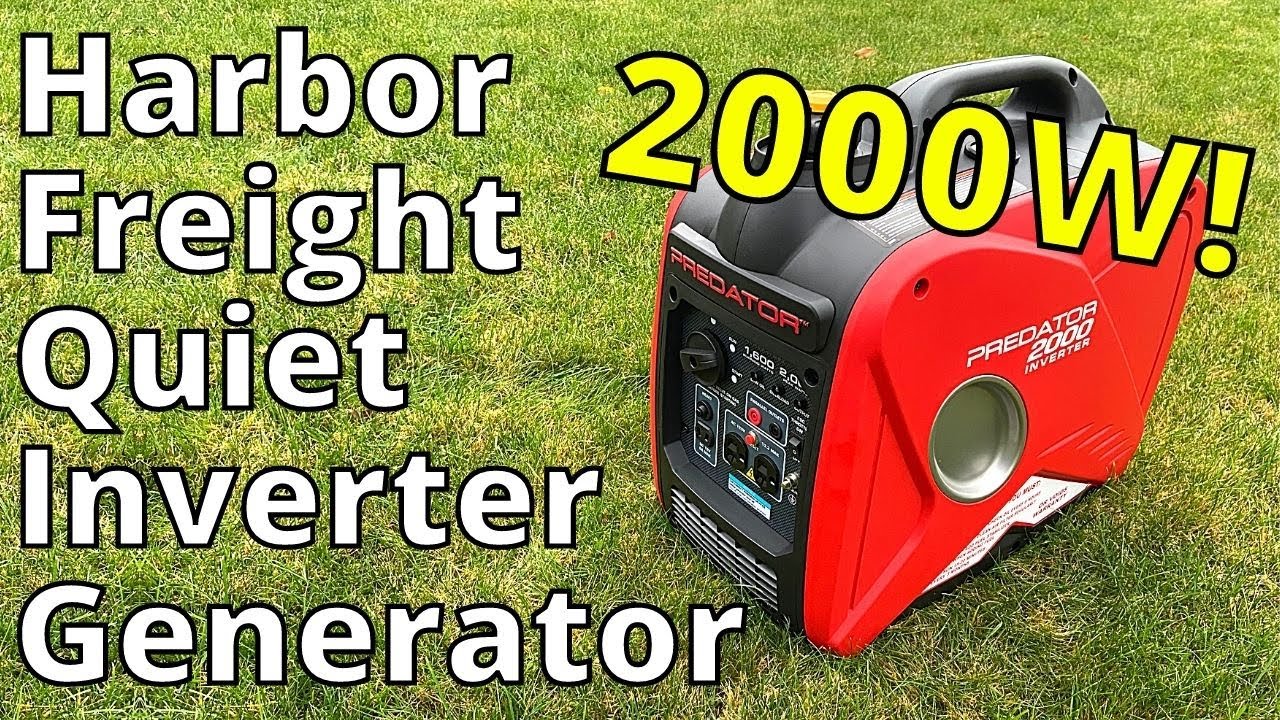 How Good Is The Harbor Freight Predator 2000w Super Quiet Inverter Generator? | In-Depth Review