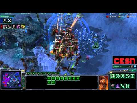 Starcraft 2 - IMLosirA [Z] vs. oGsMC [P] Part 2, Game 1 - Shakuras Plateau