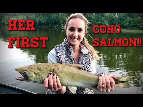 Coho Salmon Skein Bobber Downs - Michigan 2020