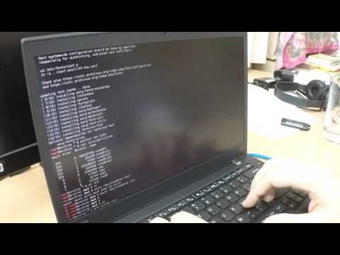 Kai's T460s Part3: Installing Archlinux