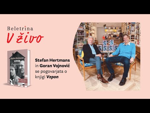 Naslovnica: Beletrina v živo: Stefan Hertmans: Vzpon