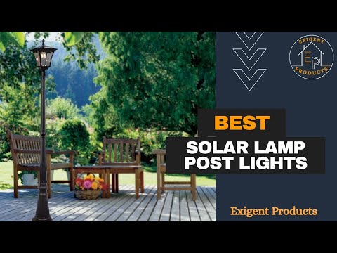 ✅Top 5 Best Solar Lamp Post in 2025 [Solar Lights]