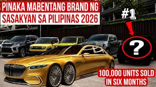 Pinaka Mabentang Brand ng Sasakyan sa Pilipinas 2026 | Bakit nga ba ito Paborito ng Pinoys?