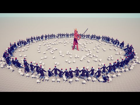 100x CHICKEN MAN vs EVERY UNIT - Totally Accurate Battle Simulator TABS