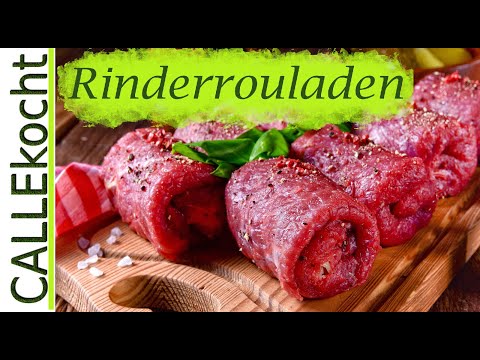 Beste Rinderrouladen einfach selber machen. Omas Rezept für Rouladen