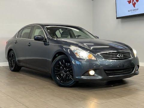 2012 INFINITI G25 JOURNEY 4D RWD A7 2.5L V6 218 HP SEDAN - FOR SALE