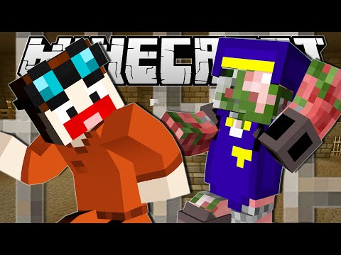 Minecraft | ESCAPING THE PRISON!! | Escapists 2 Custom Map #2