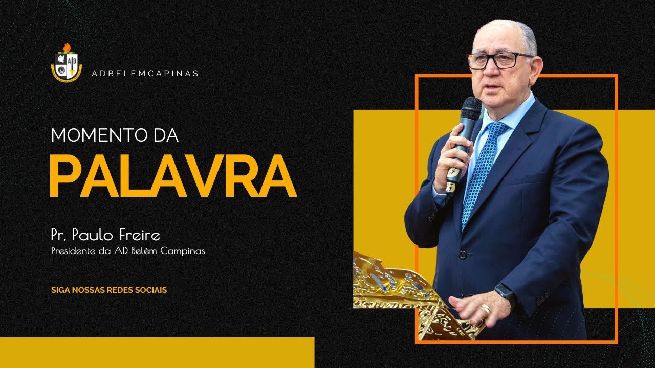 Pastor Paulo Freire | Pregação Completa | Culto de Santa Ceia