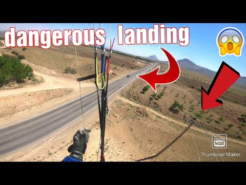 My dangerous mistakes when landing with a paraglider!