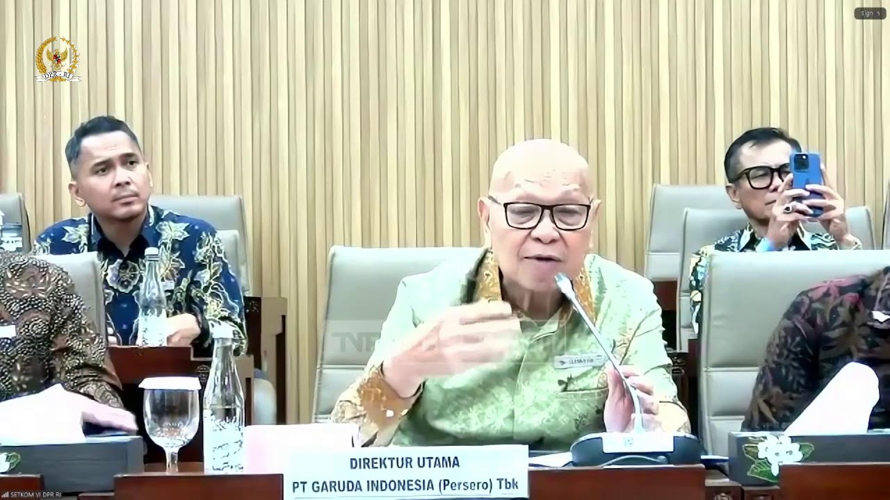 BREAKING NEWS - KOMISI VI DPR RI RDP DENGAN DIRUT PT GARUDA INDONESIA