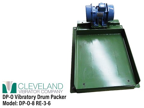 Vibratory Drum Packer for Compacting Granulars - Cleveland Vibrator Co.