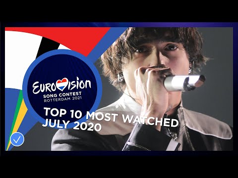 TOP 10: Most watched in July 2020 - Eurovision Song Contest