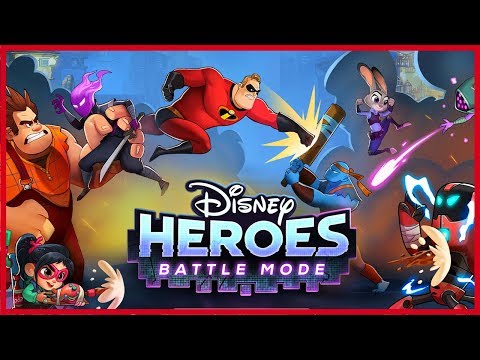 Disney Heroes: Battle Mode Gameplay Walkthrough | Mr. Incredible, Elastigirl & Frozone