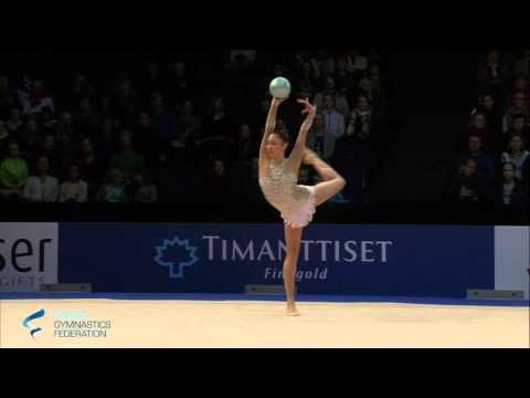 Hayakawa Sakura Ball - Rhythmic Gymnastics World Cup 2016 Espoo