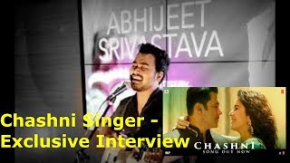 Abhijeet Srivastava : CHASHNI Singer exclusive Interview | With RJ Ekansha | Bharat