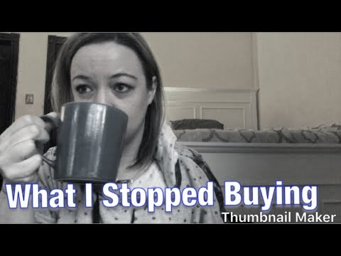 20 Things I Stopped Buying/Paying For (or drastically reduced!)/SAVE MONEY/FRUGAL LIVING Video