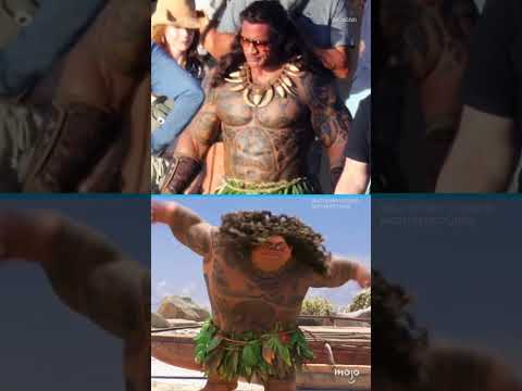First Look at Dwayne Johnson in Live Action Moana