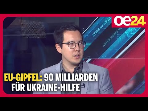 EU-Gipfel: 90 Milliarden für Ukraine-Hilfe