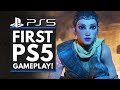 FIRST PS5 GAMEPLAY! New Unreal Engine NANITE Technology - PlayStation 5 Graphics