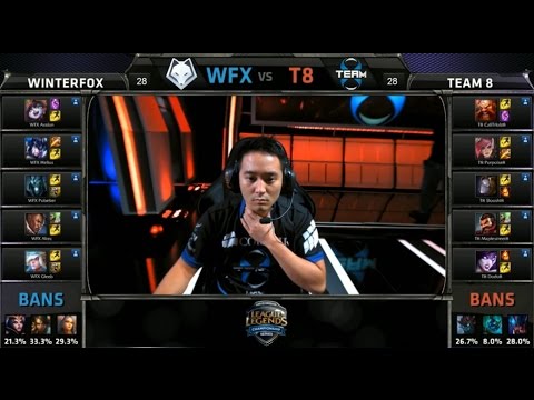 NA LCS WFX vs T8 Game 2 Highlights (NA LCS Spring 2015)