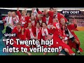 Sjaak Polak (FC Twente) door 35.000 Tukkers gesteund in KNVB Beker 2001 | RTV Oost