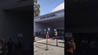 Line Outside The Long Beach Cruise Terminal #LongBeach #Cruise #travel