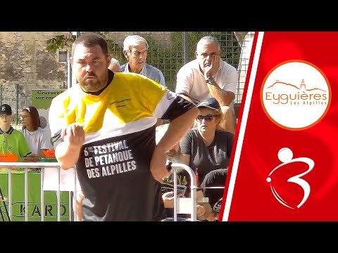 Partie des gagnants PHILIPSON vs ITALIE : Festival de pétanque des Alpilles à Eyguières