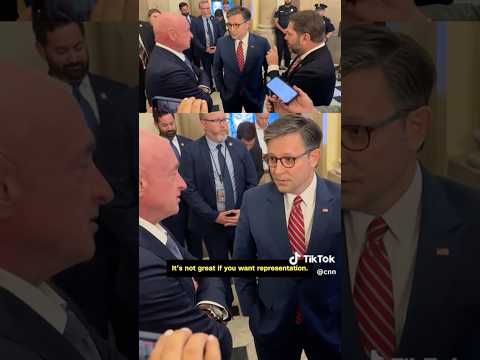 MAGA Mike refuses to swear in the last vote to release the Epstein Files