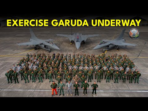 Indian Air Force At Mont de Marsan Air Base For Exercise Garuda