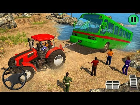 Chained Tractor Towing Rescue | Android Gameplay