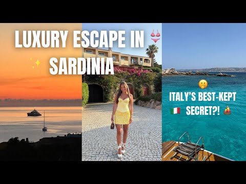 PORTO CERVO, SARDINIA TRAVEL VLOG! MOST BEAUTIFUL BEACHES IN EUROPE! BOAT TRIP & MORE⛵️👙☀️🌊🇮🇹🍝