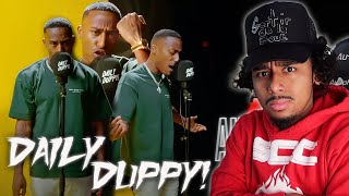 FILLY CAN RAP....?Yung Filly - Daily Duppy | GRM Daily (REACTION)
