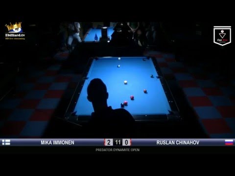Mika Immonen (FIN) - Ruslan Chinakhov (RUS). 10 ball. Final. Predator Dynamite Open 2015