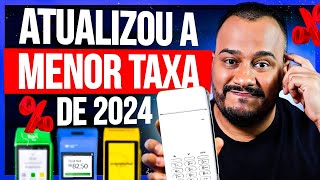 Qual a MELHOR MÁQUINA DE CARTÃO de Crédito com a MENOR TAXA de 2024? [TOP 4 ATUALIZADO]