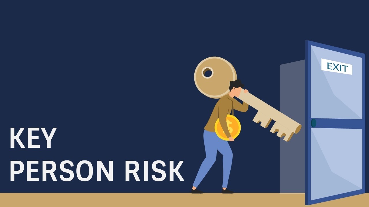 Key Person Risk PowerPoint and Google Slides Template