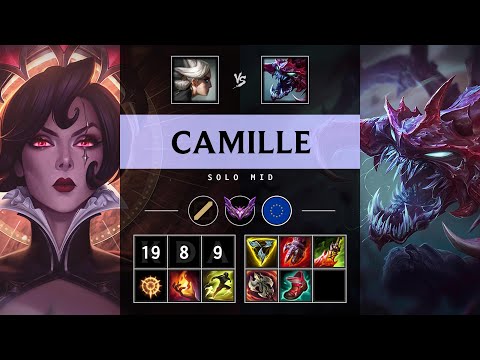 Camille Mid vs Cho'Gath - EUW Master Patch 25.06