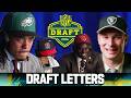 NFL Rookies React To Emotional Letters From Loved Ones 2026 NFL Draft