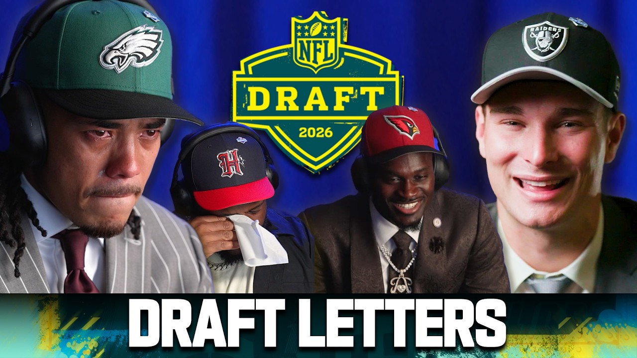 NFL Rookies React to Emotional Letters from Loved Ones | 2026 NFL Draft