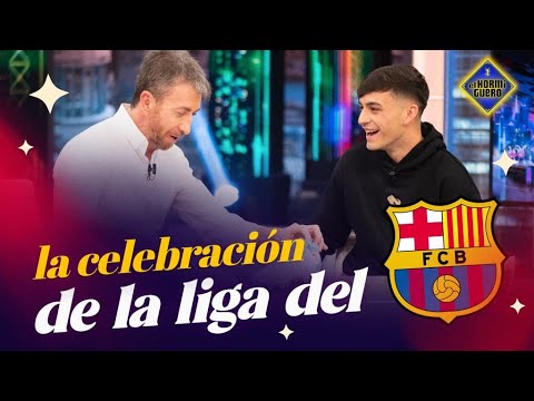 Así celebró Pedri el triunfo del Barça - El Hormiguero