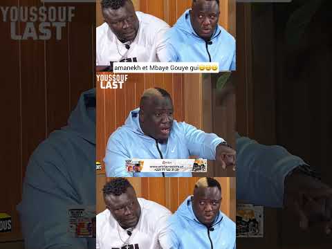 Quel comédie Mbaye Gouye gui😀😀 #luttesenegalaise